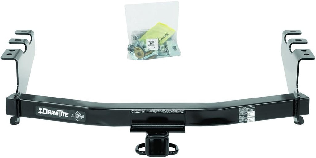 Class 4 Trailer Hitch, 2 Inch Receiver, Black S212