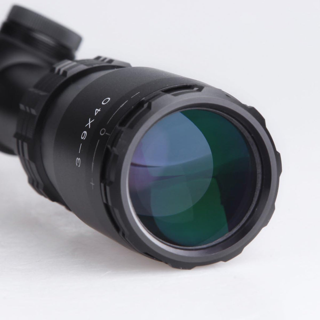 3-9x40 1-inch Tube Rifle Scope Waterproof Fogproof Shockproof U93383