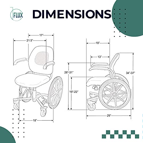 Slim-Line Steel Narrow Wheelchair J2980