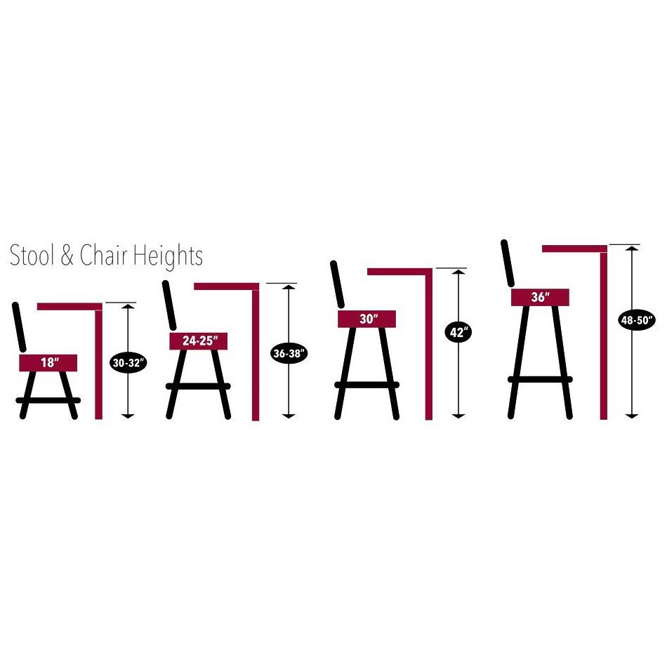 Black Wrinkle Swivel Bar Stool with Ladder Style Back L693