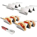 Stainless Steel Taco Holder Stands Set of 4 T77409