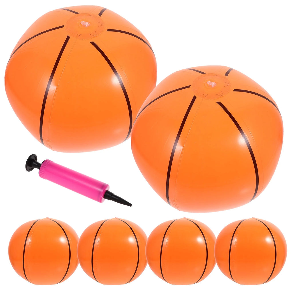 2 Sets of Inflatable Sports Balls Toys M6032