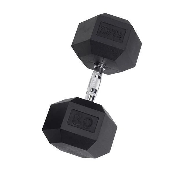 Rubber Hex Dumbbell N92258