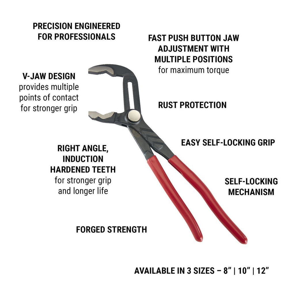 10 in. Water Pump Pliers B791643