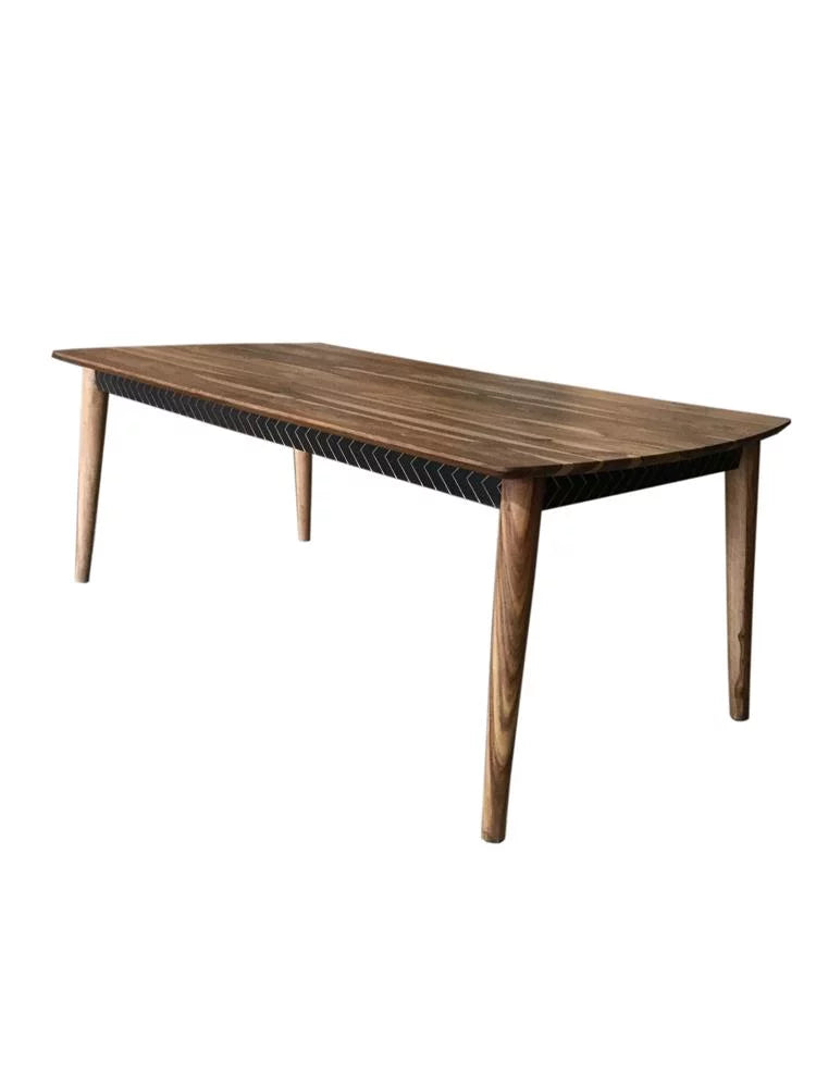 Wooden Dining Table Natural Sheesham H8899