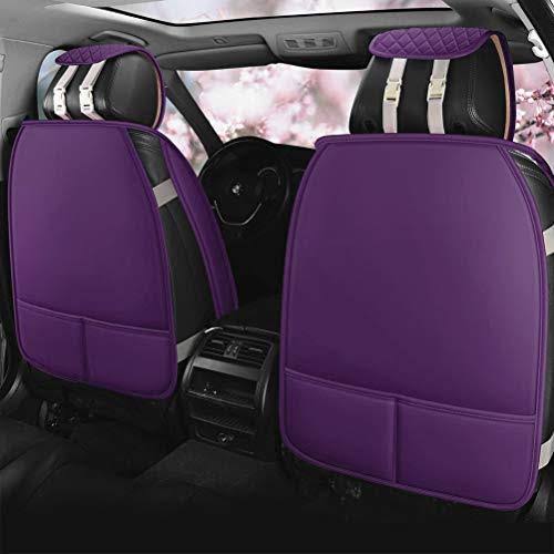Leather Auto Seat Covers 9pcs Front Rear Seat Covers M7861
