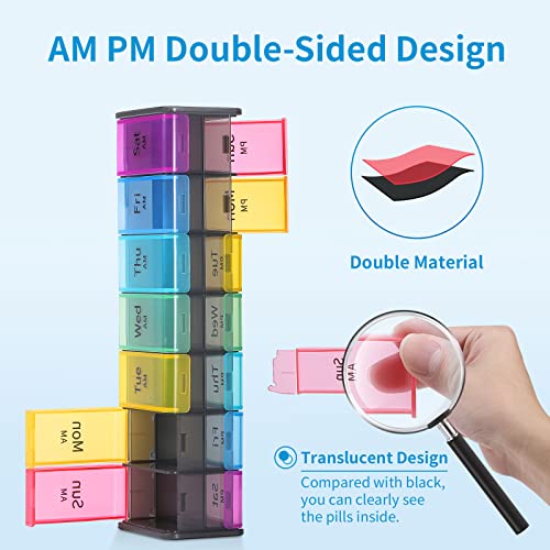 XL 7 Day Pill Organizer 2 Times a Day H985