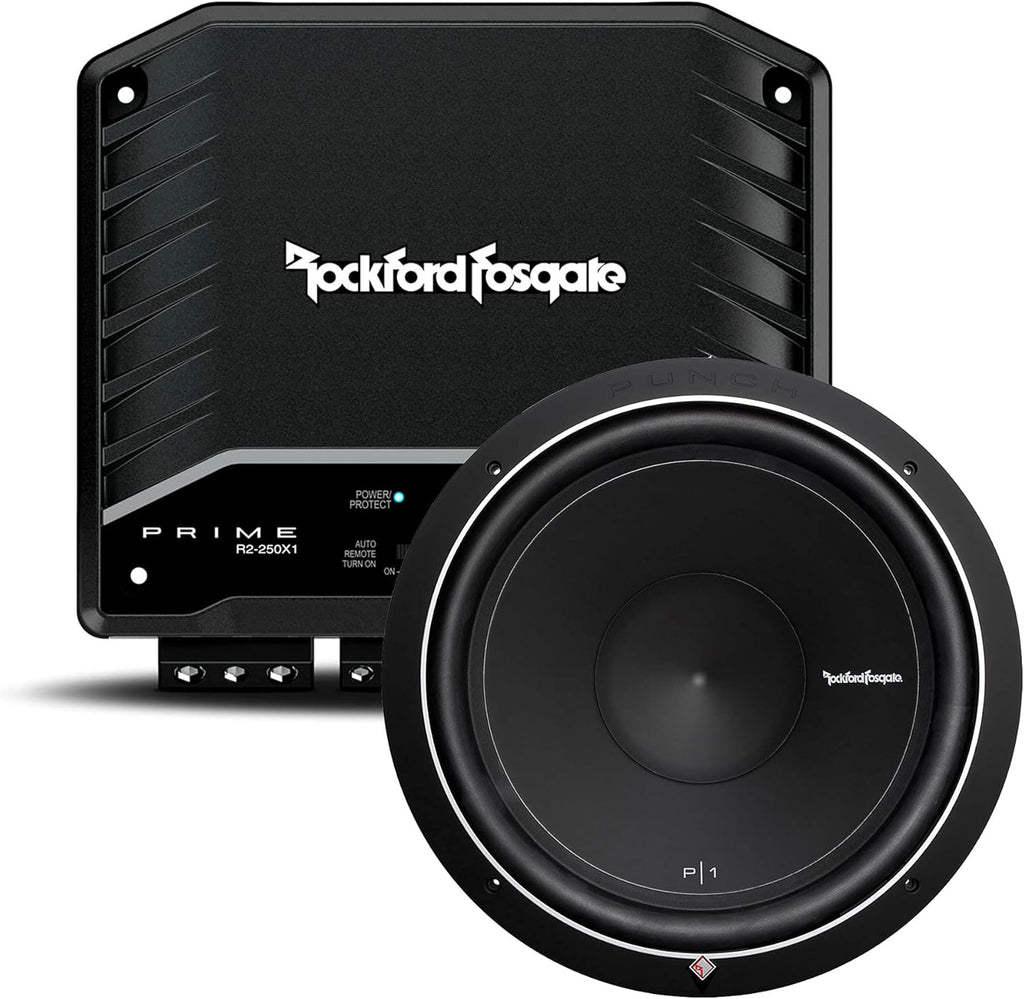 15" 2-Ohm Subwoofer with 250 Watt Mono Amplifier K620203