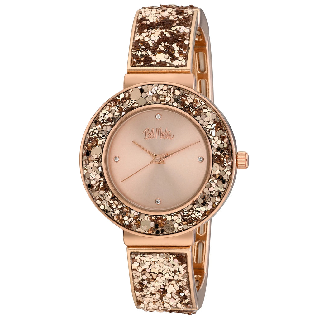 Rose Gold 35mm Stretch Sequin Expansion Watch R2912