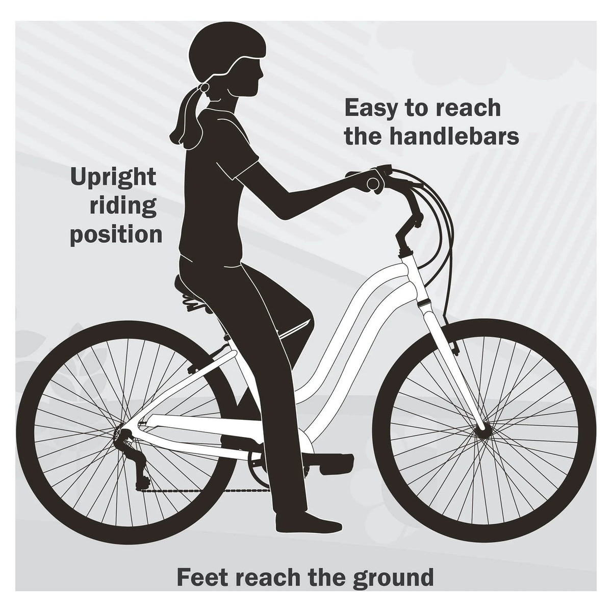 Blue 26 Women's Cruiser Bike F4131