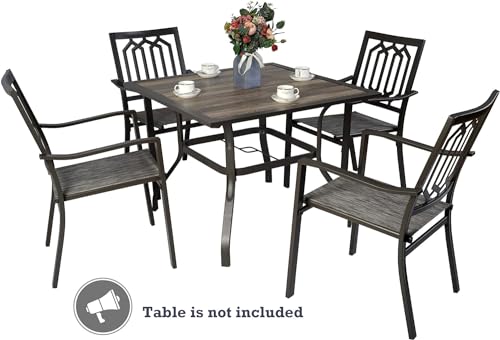 Outdoor Dining Table 35.6'x58.9' for 6 Person J7194