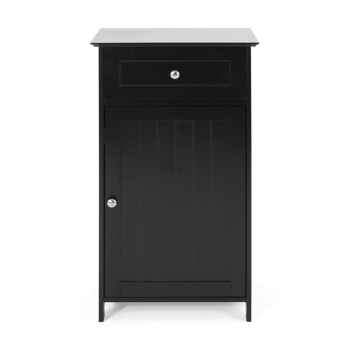Black Bathroom Storage Cabinet C51542