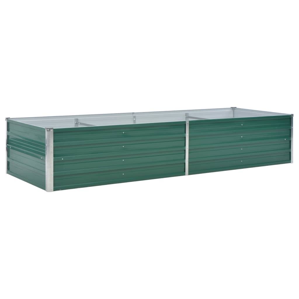 Galvanized Steel Garden Raised Bed Gray N425563