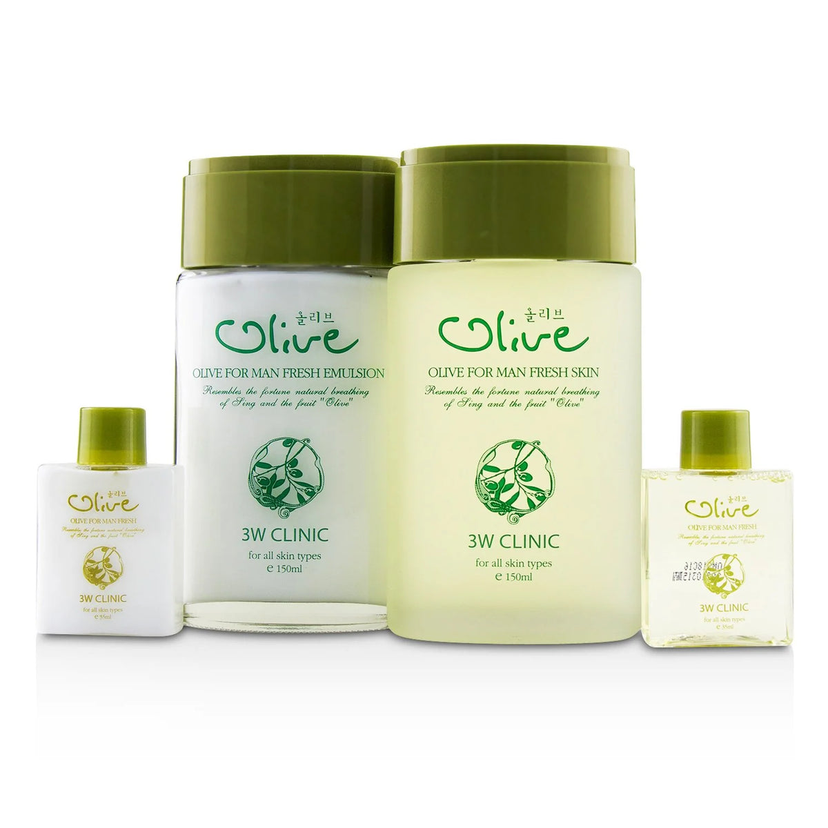 Olive Fresh Skin Fresh Emulsion 4pcs Set F59179
