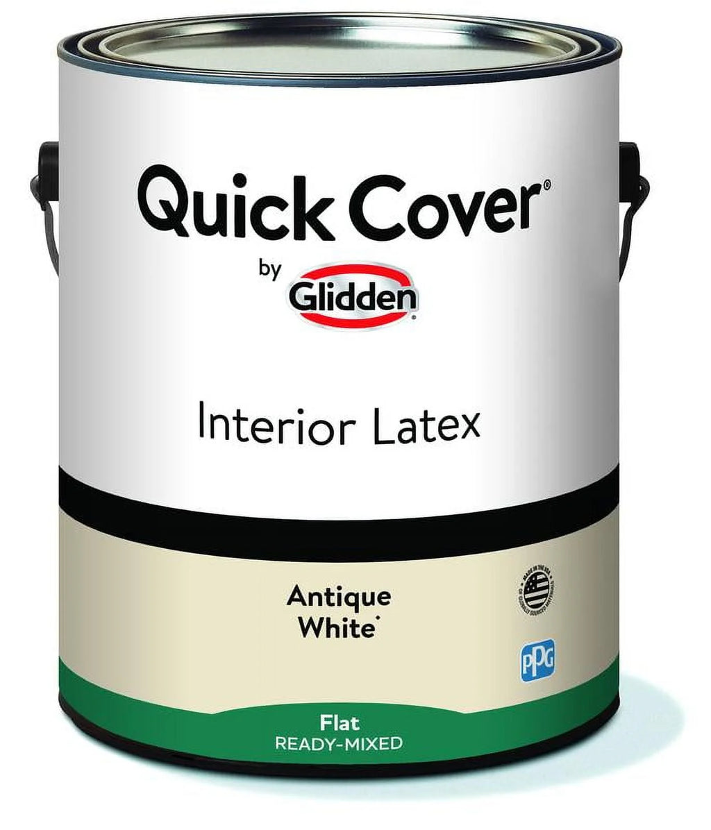 White Flat Interior Latex Paint 1 Gallon M97540