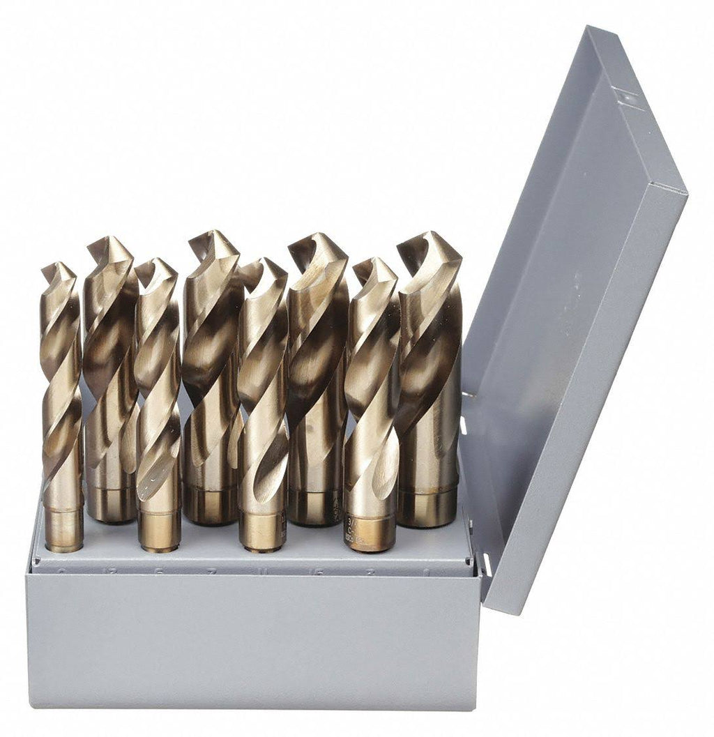 8 Pc Cobalt Reduced Shank Drill Set Q439050