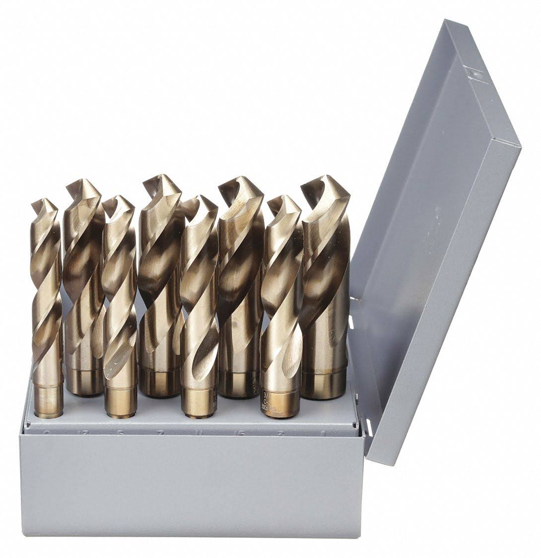 8 Pc Cobalt Reduced Shank Drill Set Q439050