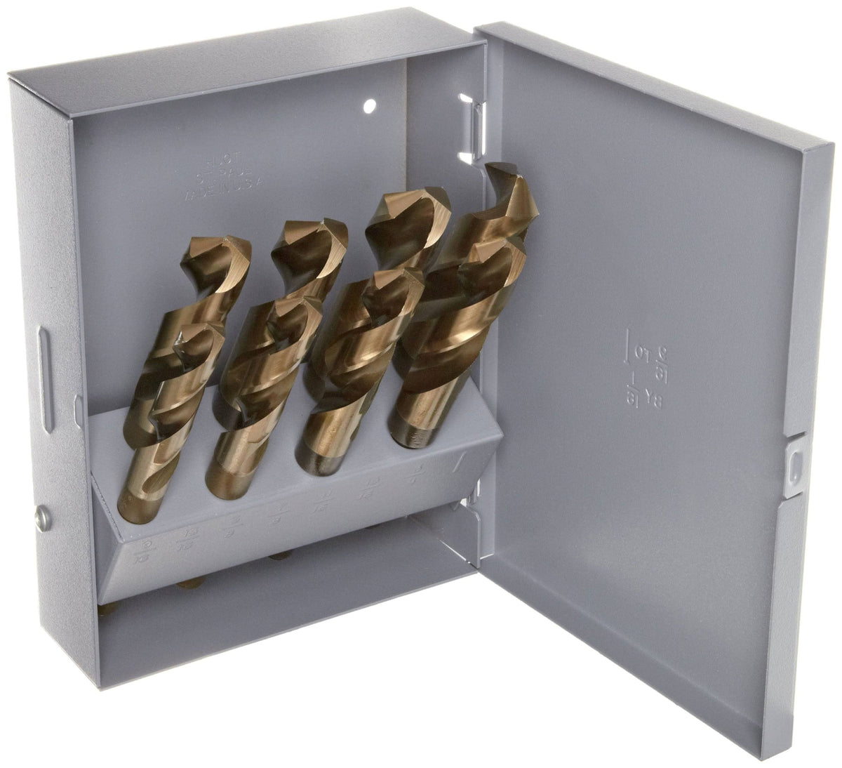 8 Pc Cobalt Reduced Shank Drill Set Q439050
