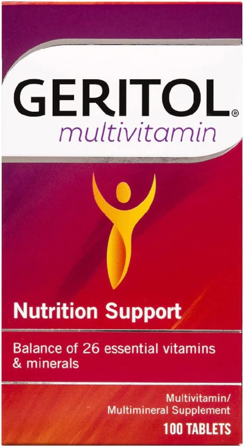 Geritol Complete Tablets 100 Tablets (Pack of 4) F969