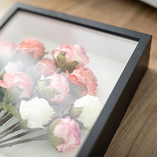 White 8x10 Wood Shadow Box Frame 3 Pack N655