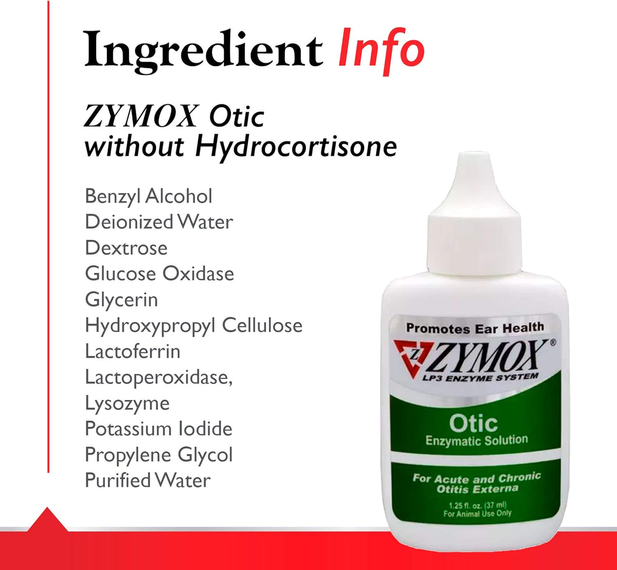 Zymox Otic Enzymatic Solution, 8oz V60051