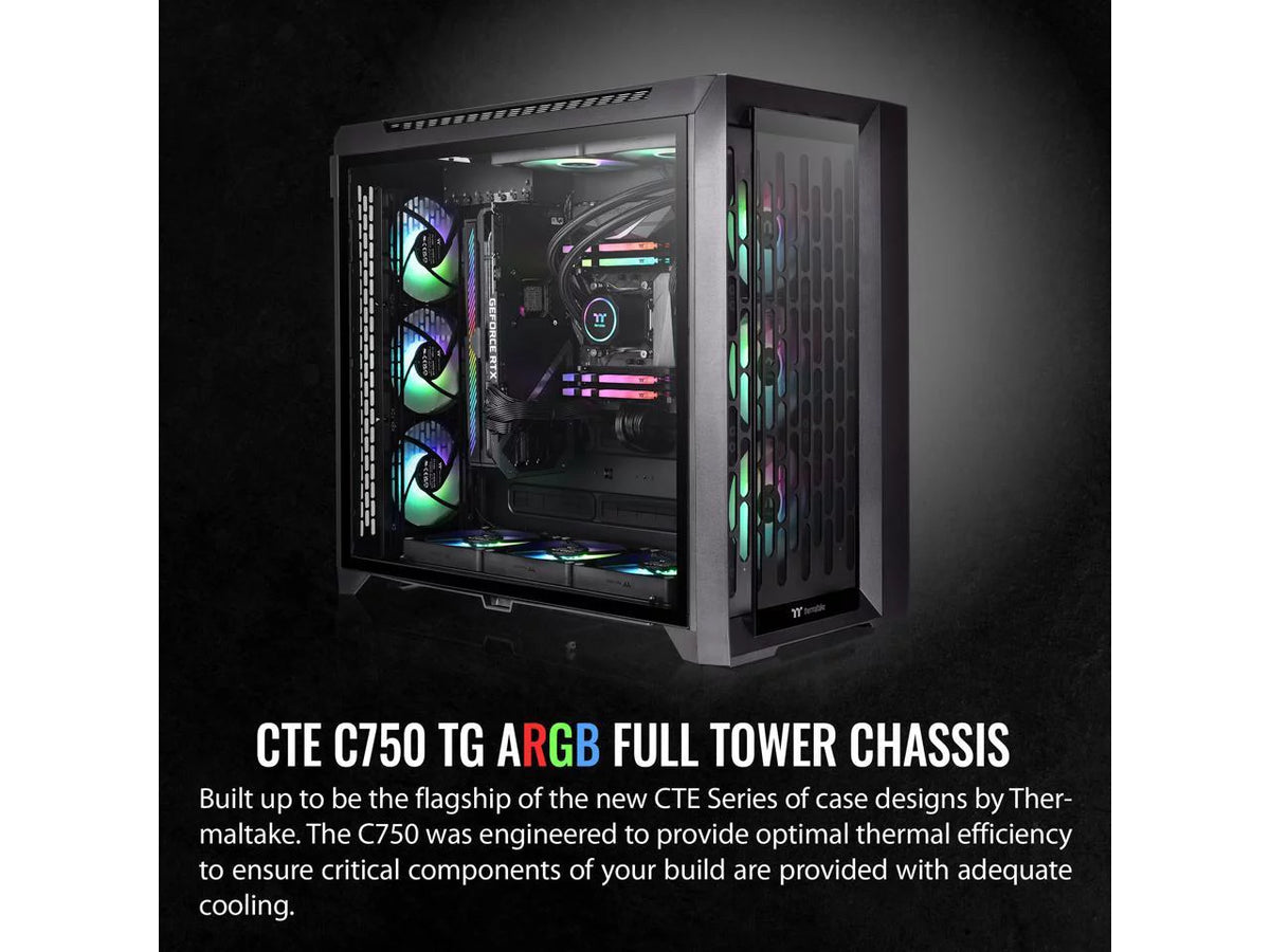 Full Tower with Tempered Glass Front & Side Panel H36942
