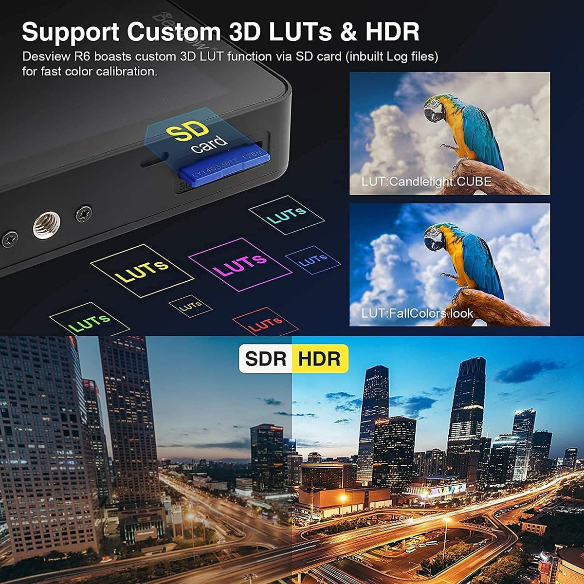 5.5 inch Touch Screen Camera Field Monitor I7414