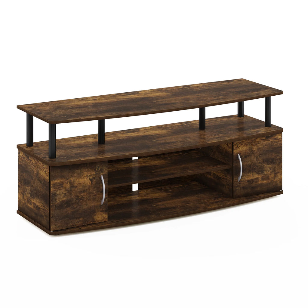 Amber Pine Black Entertainment Center W66020