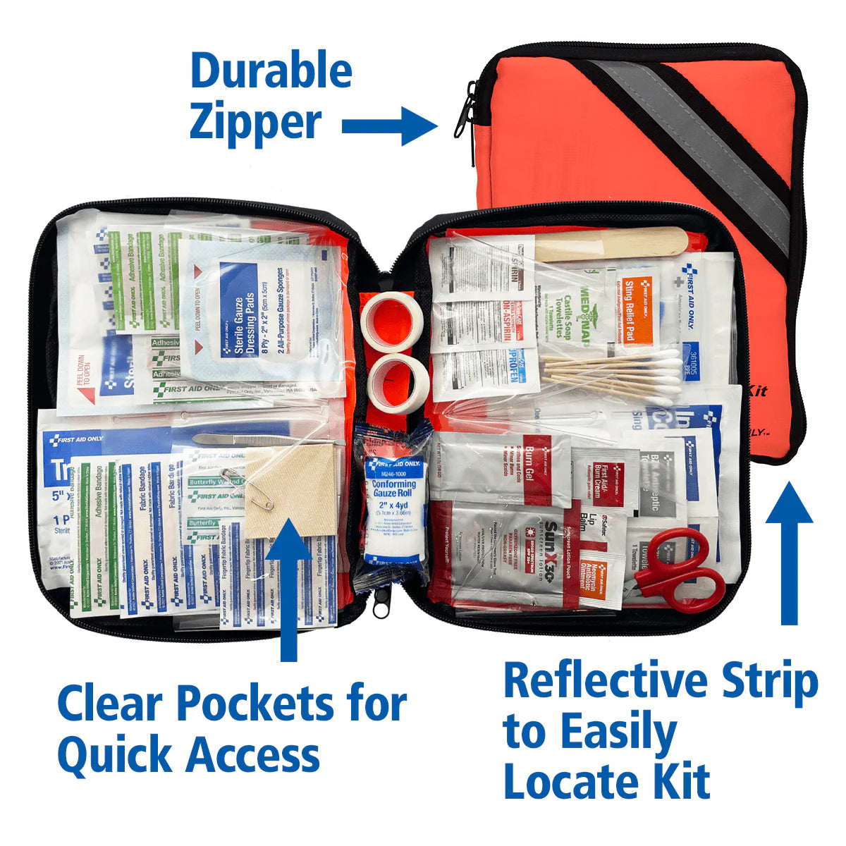 Outdoor First Aid Kit 205 Pieces G5044