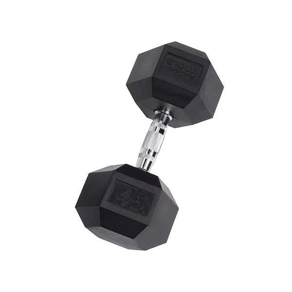 Rubber Hex Dumbbell N92258