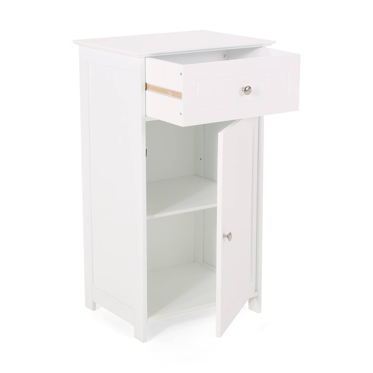 Black Bathroom Storage Cabinet C51542