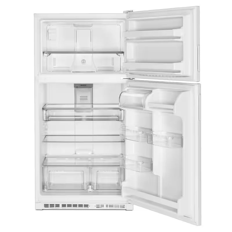 21 cu. ft. Top Freezer Refrigerator in White Y258132