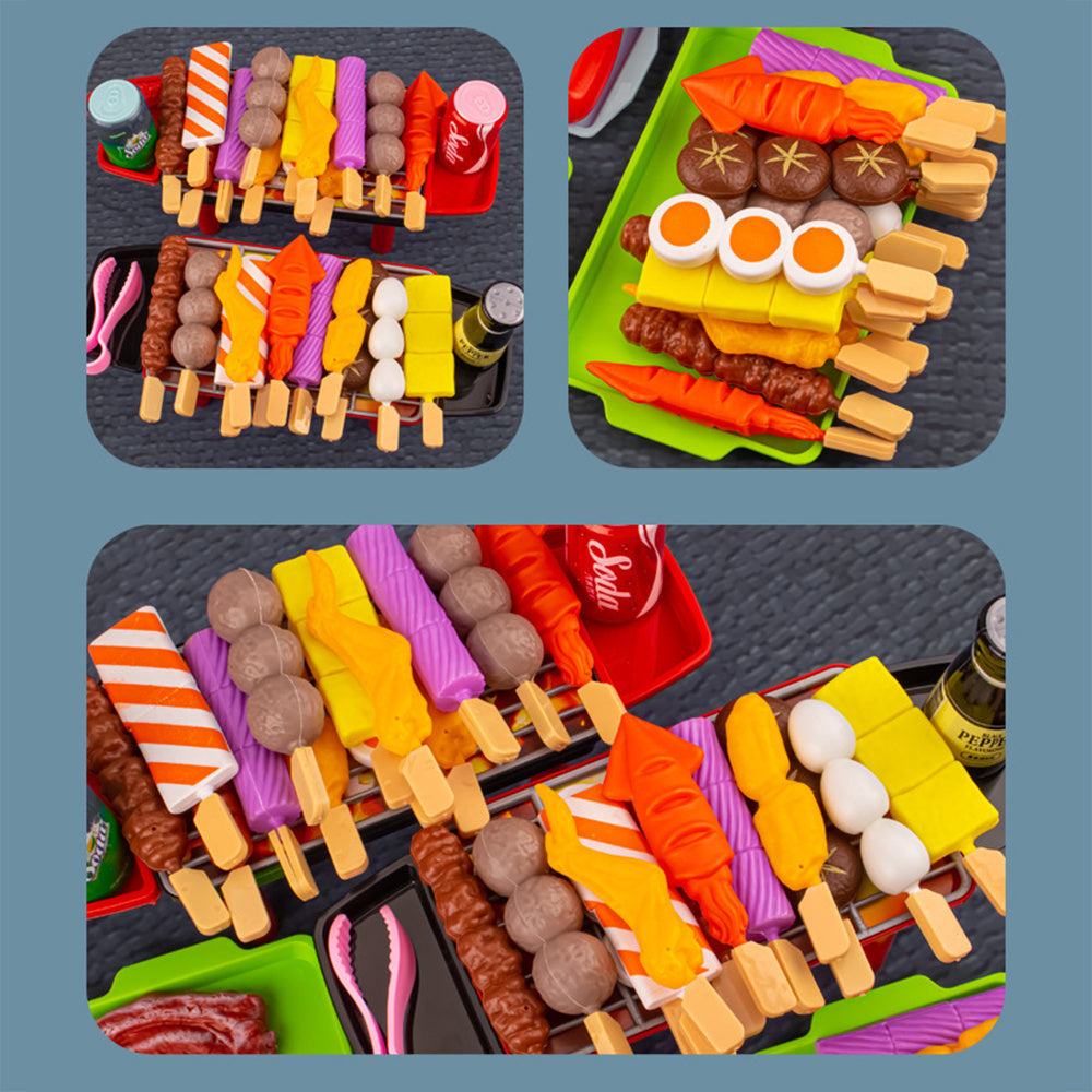 Play Food Toy Set with Cooking Utensil E954