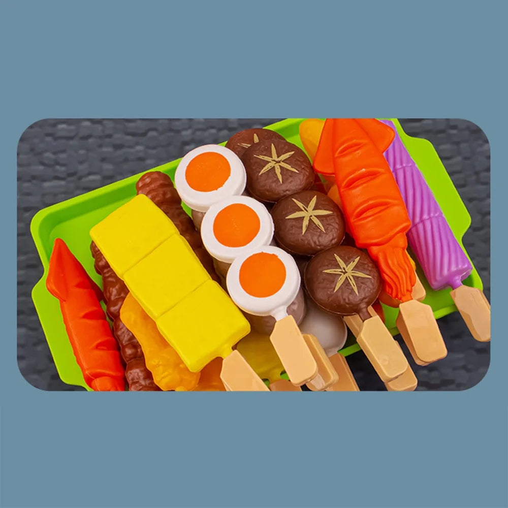 Play Food Toy Set with Cooking Utensil E954