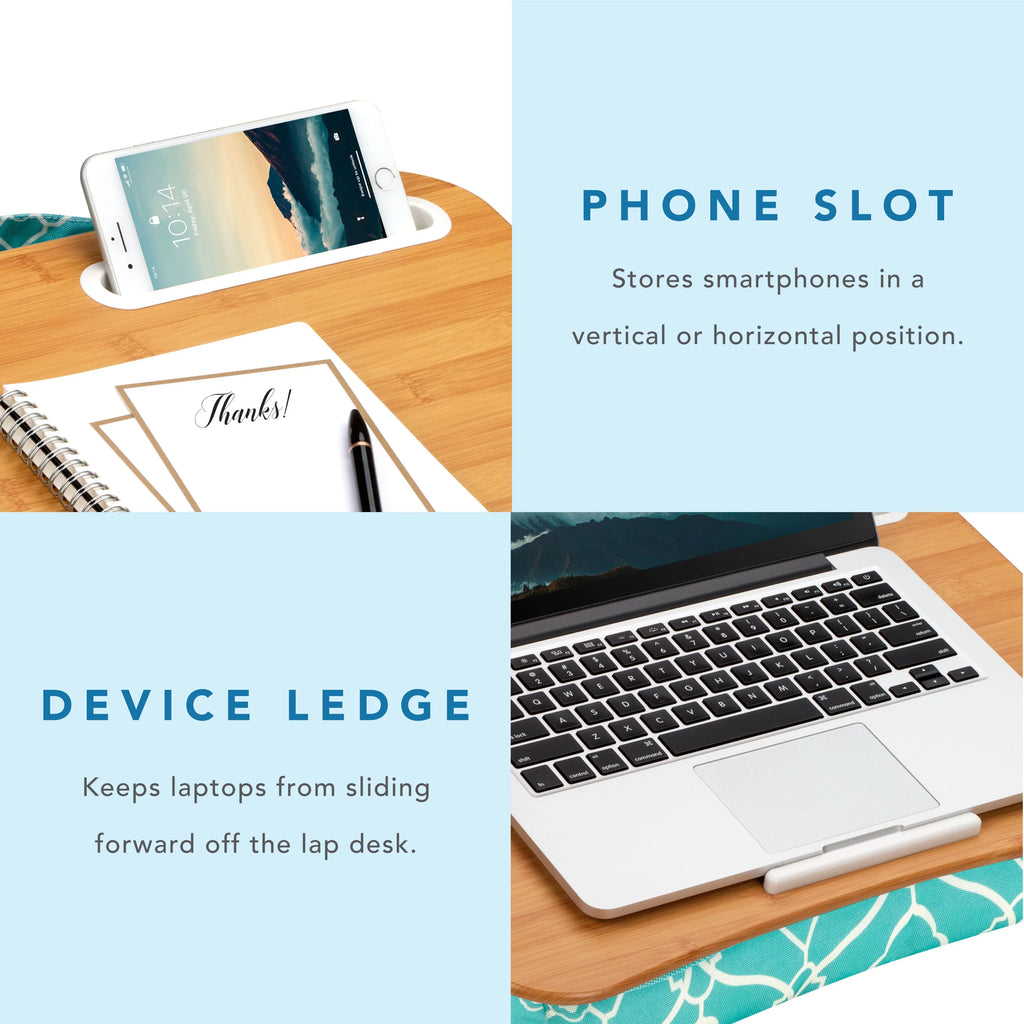 Lap Desk with Phone Slot E6747