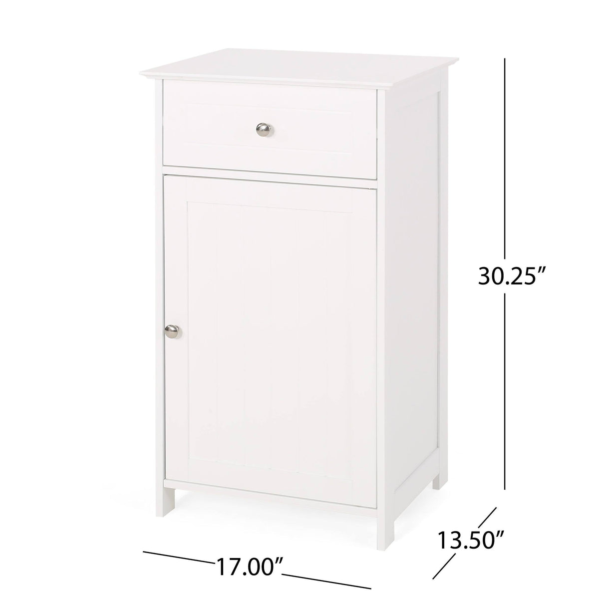 Black Bathroom Storage Cabinet C51542