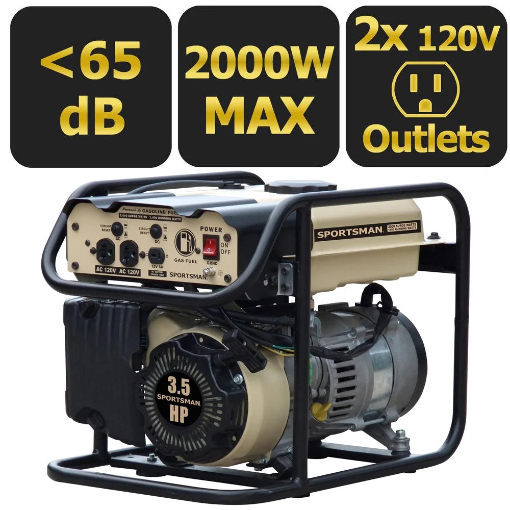 2000-Watt Portable Generator Q9266