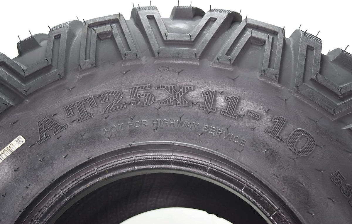 25x8x12 25x11-10 6Ply ATV UTV Tire (4 Pack) W98049