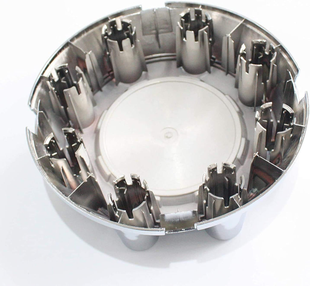 Chrome 8 Lug Wheel Center Hub Caps W667