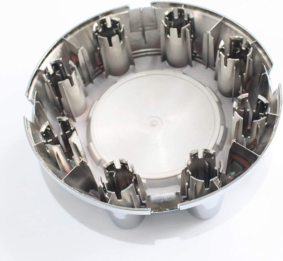Chrome 8 Lug Wheel Center Hub Caps W667