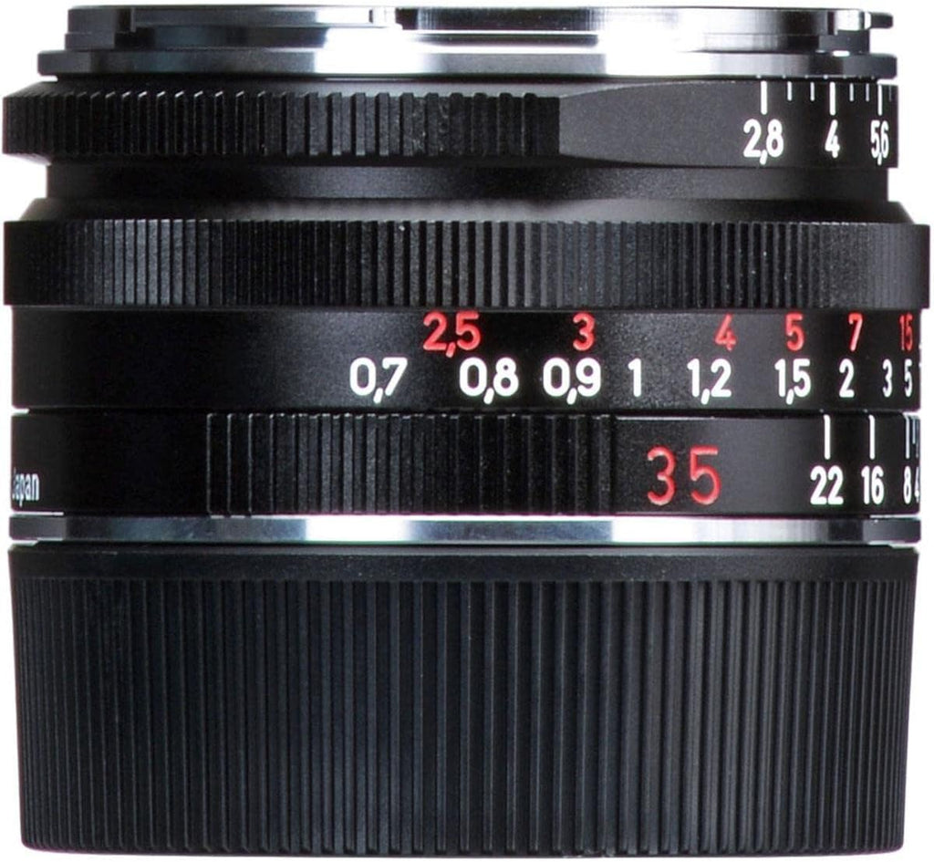 Black Wide-Angle Camera Lens for Leica M-Mount Rangefinder Cameras K24829