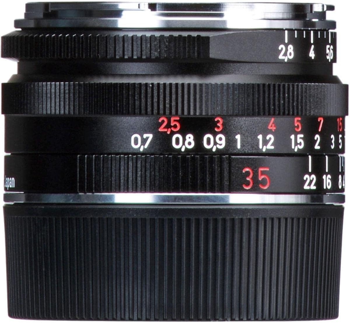 Black Wide-Angle Camera Lens for Leica M-Mount Rangefinder Cameras K24829