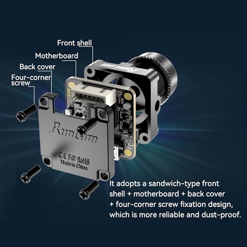 Micro Drone Camera 1200TVL FOV150° Wide Angle 5.3g T311
