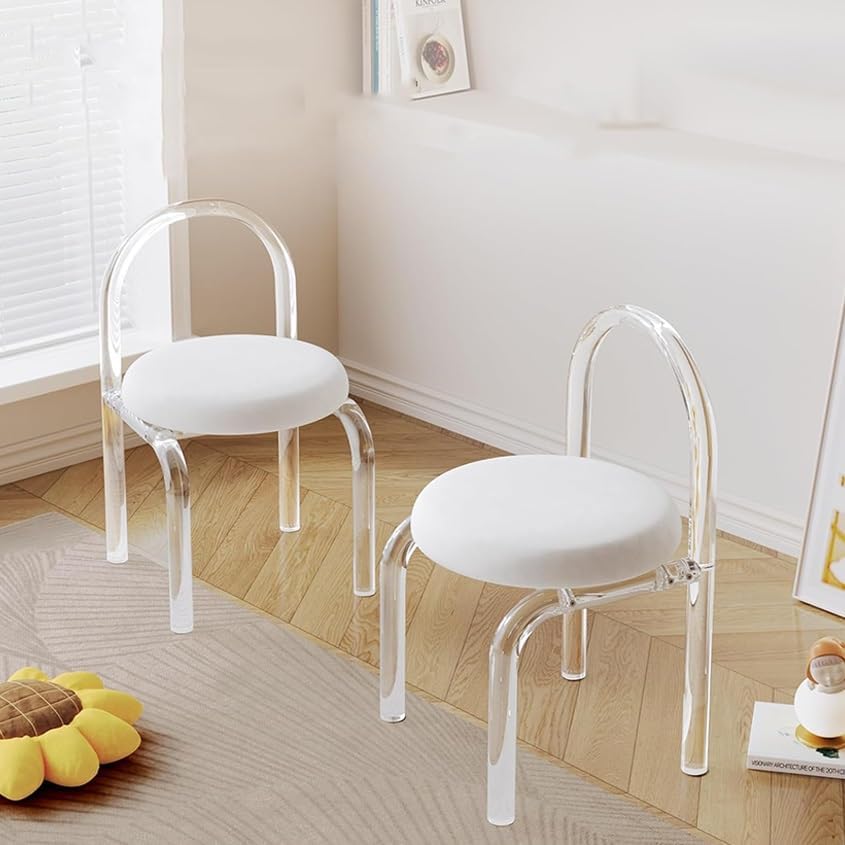 Grey Acrylic Dining Chair P54369