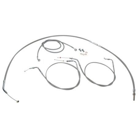 Stainless Cable/Line Kit 18 inch-20 inch Bar Height K610016