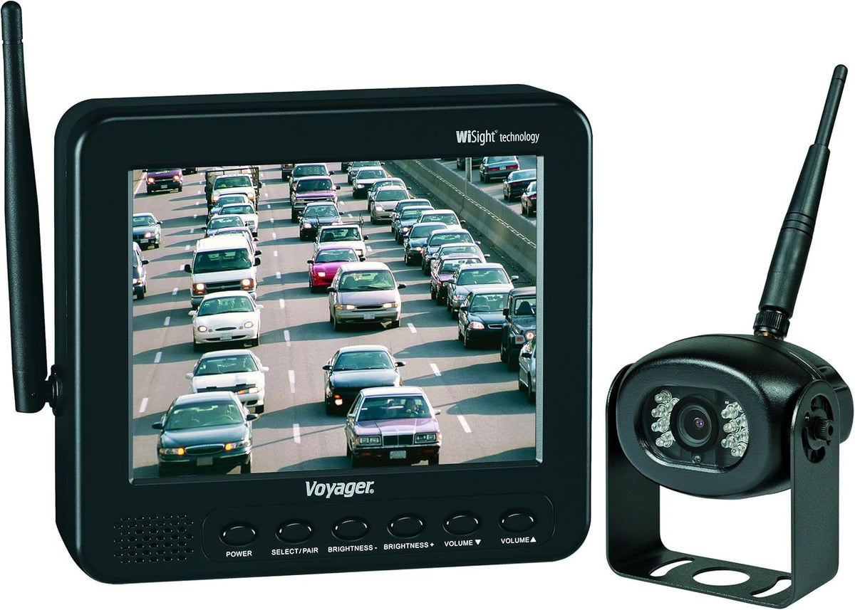 Wireless Camera System with Built-in Speaker, 5.6 TFT LCD, Waterproof C999