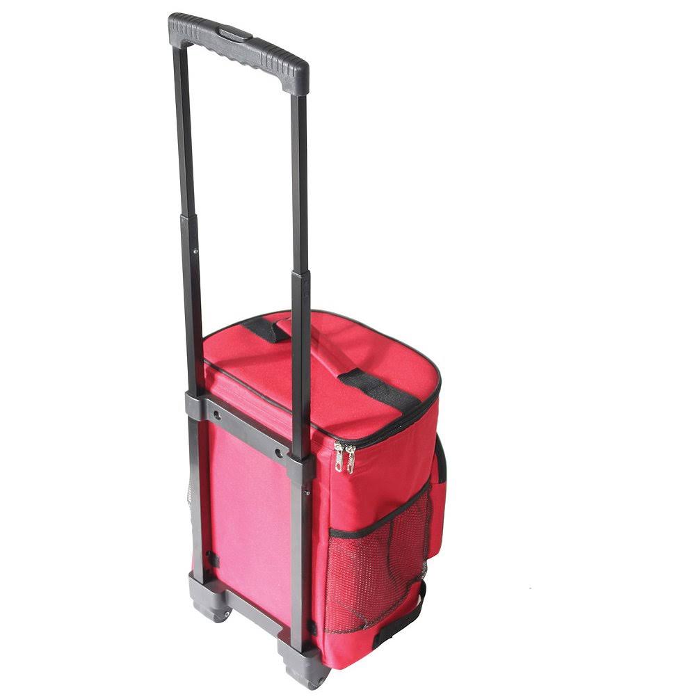 Red Ultra Compact Cooler Cart L3395