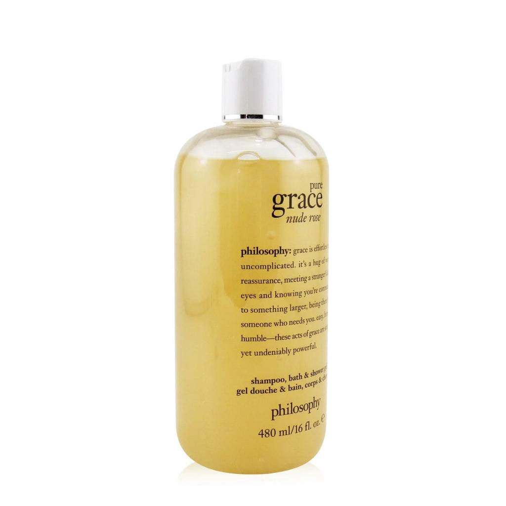 Pure Grace Nude Rose Shampoo, Bath & Shower Gel 480ml/16oz V39250