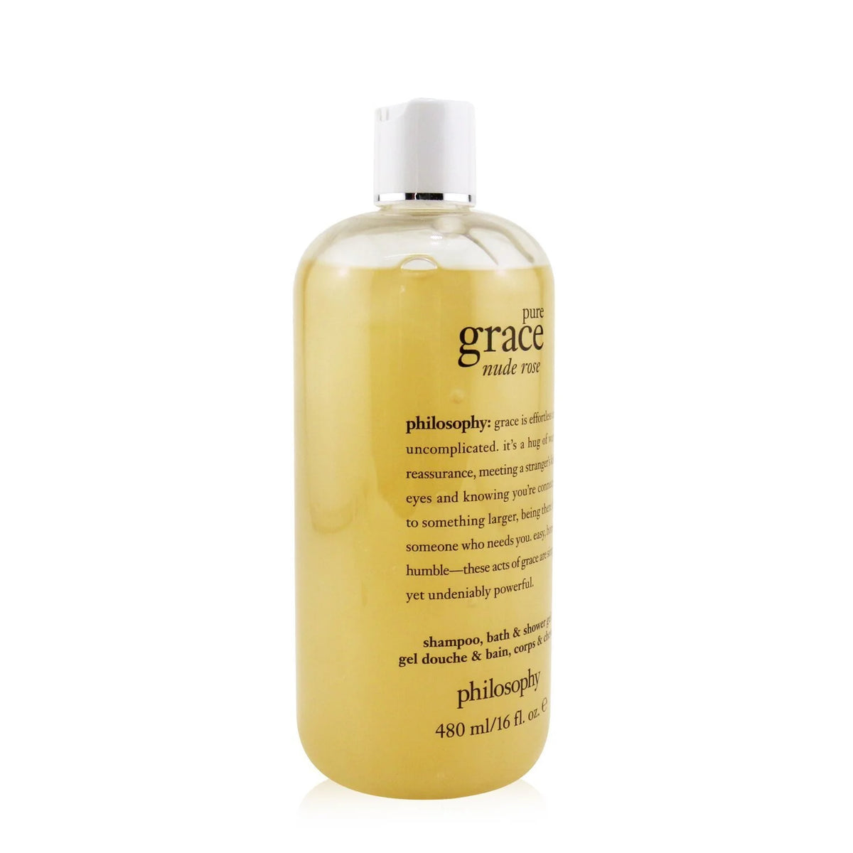 Pure Grace Nude Rose Shampoo, Bath & Shower Gel 480ml/16oz V39250