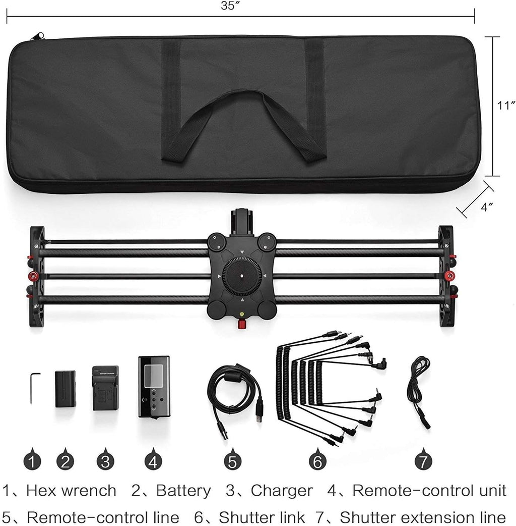 31 80cm Camera Slider Track Dolly Rail System A1392